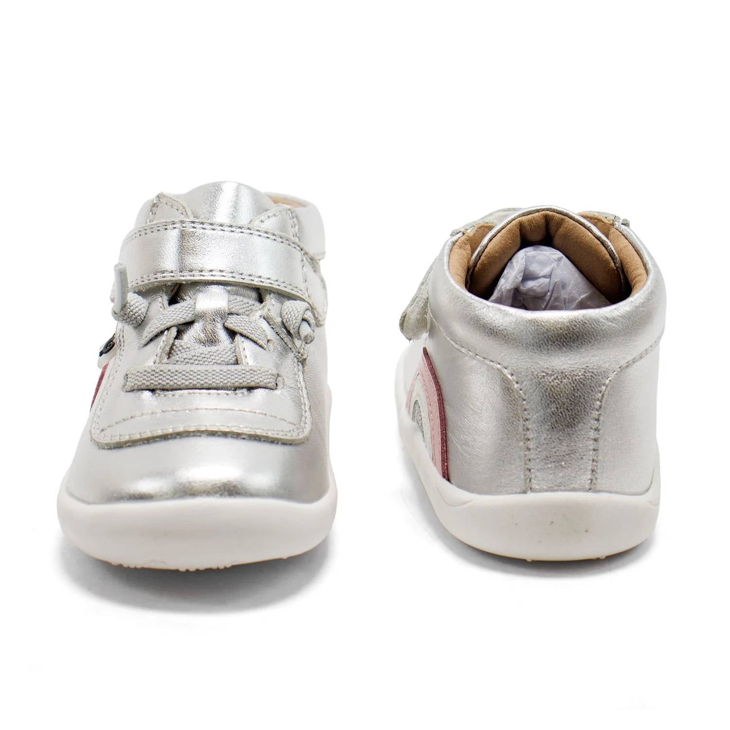 Oldsoles - Toddler's Sun Bright Leather Sneakers