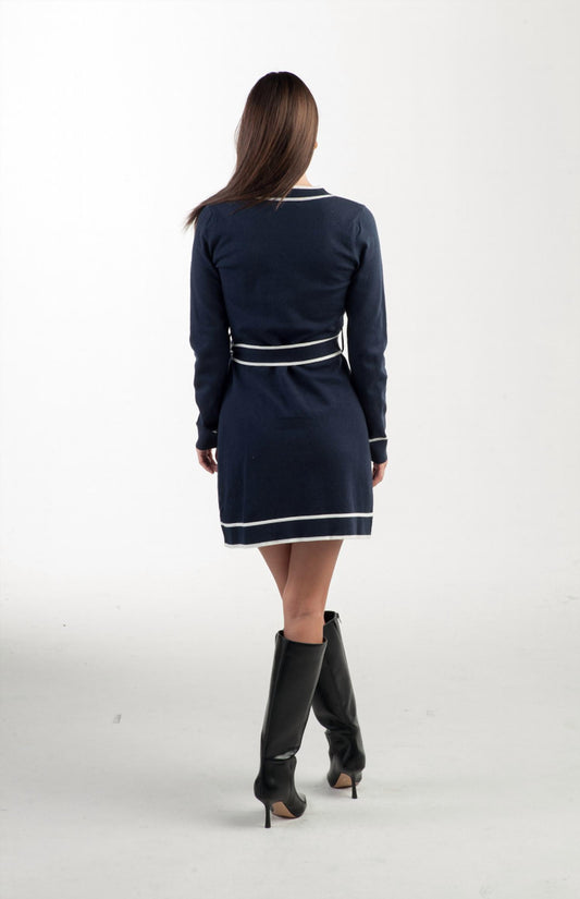 Lalavon - Button Down Mini Dress