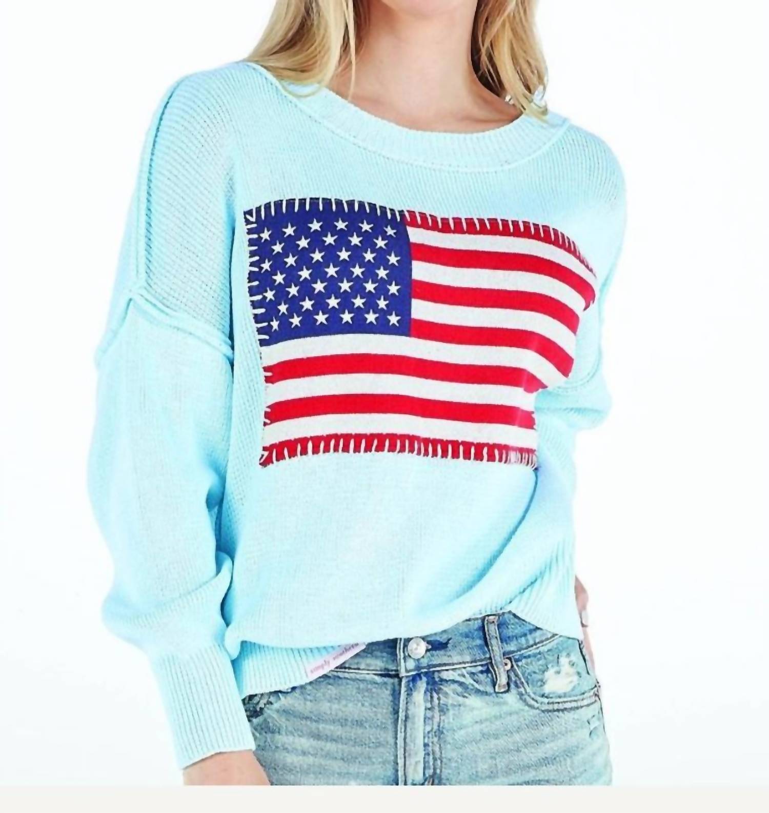 Simply Southern - USA Flag Sweater