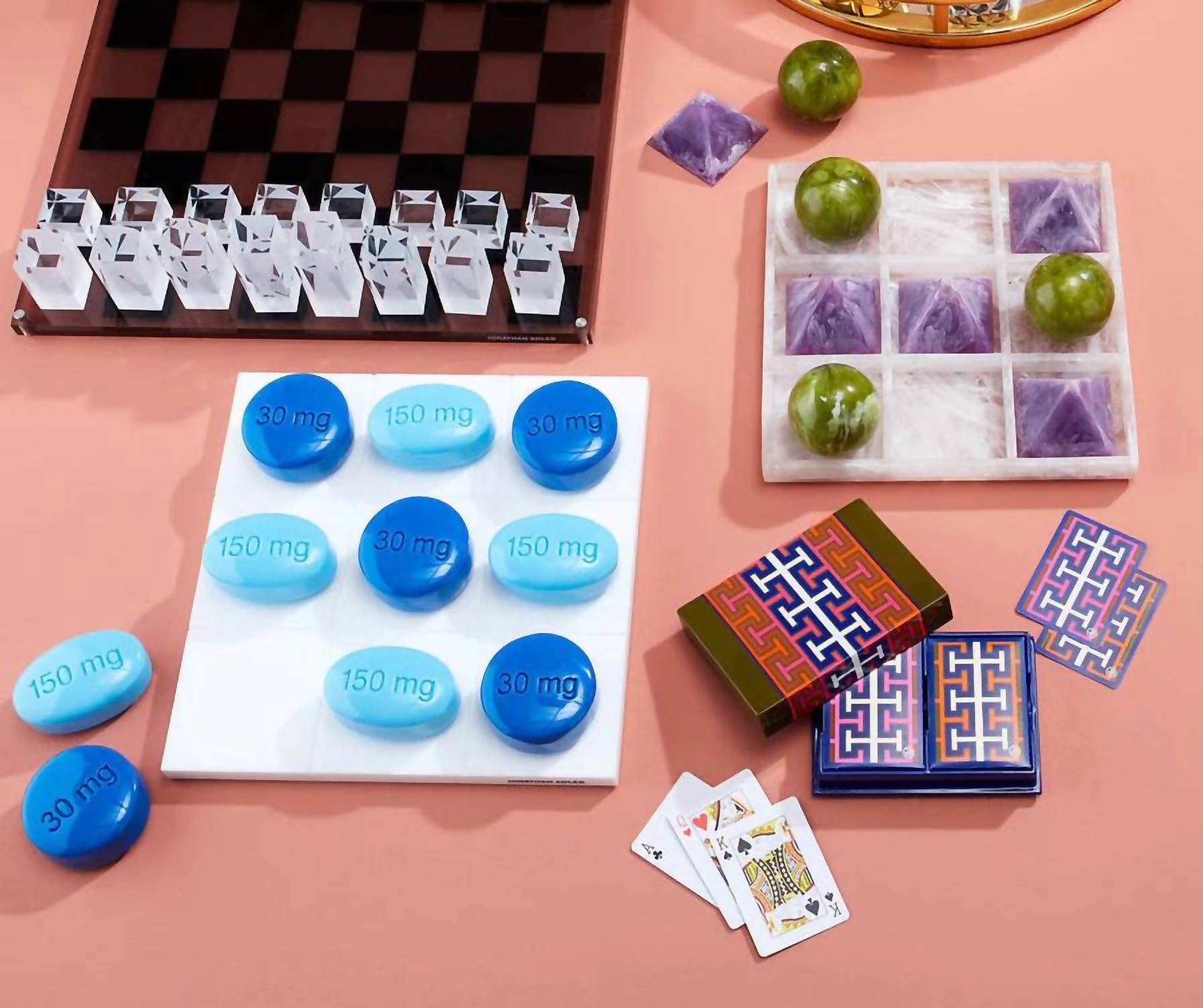 Jonathan Adler - Full Dose Tic-tac-toe Game Set