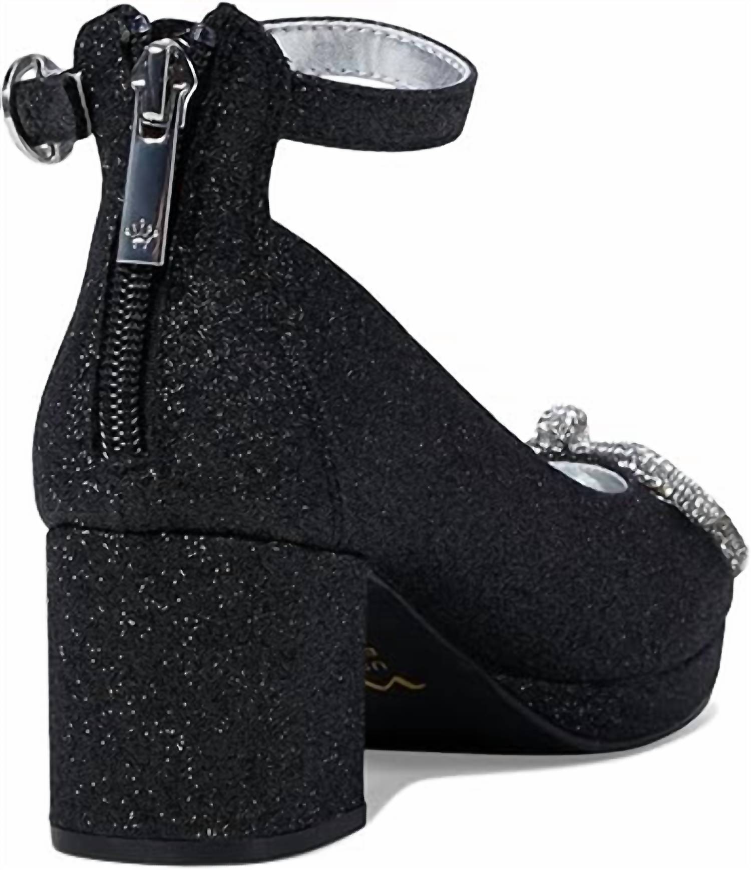 Nina - Girls Daylin Glitter Heel Shoes