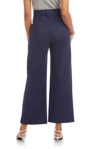 Fifteen Twenty Rylee Cropped Pants in stripe - women's pants - alternate view