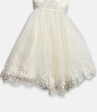 Macis - Embroidered Floral Lace Dress