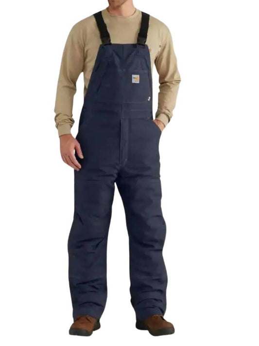 Carhartt - Men's Quick Duck Lined Bib Overall - Length 40"