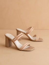 Oasis Society - Women's Angela Strappy Aligator Block Heel