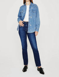 Ag Jeans - Saige High Rise Straight Jean