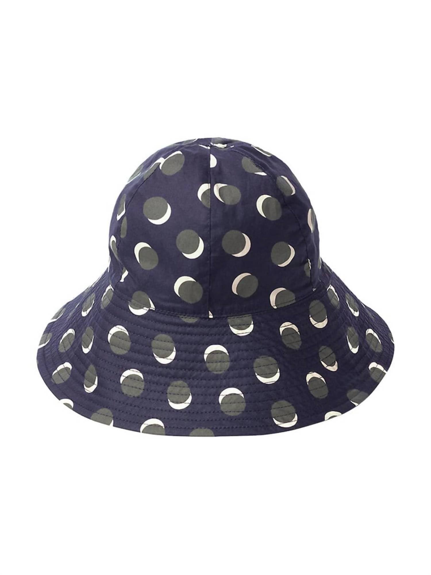 ERES Bob Bucket Hat in bain de minuit lune print - women's hat