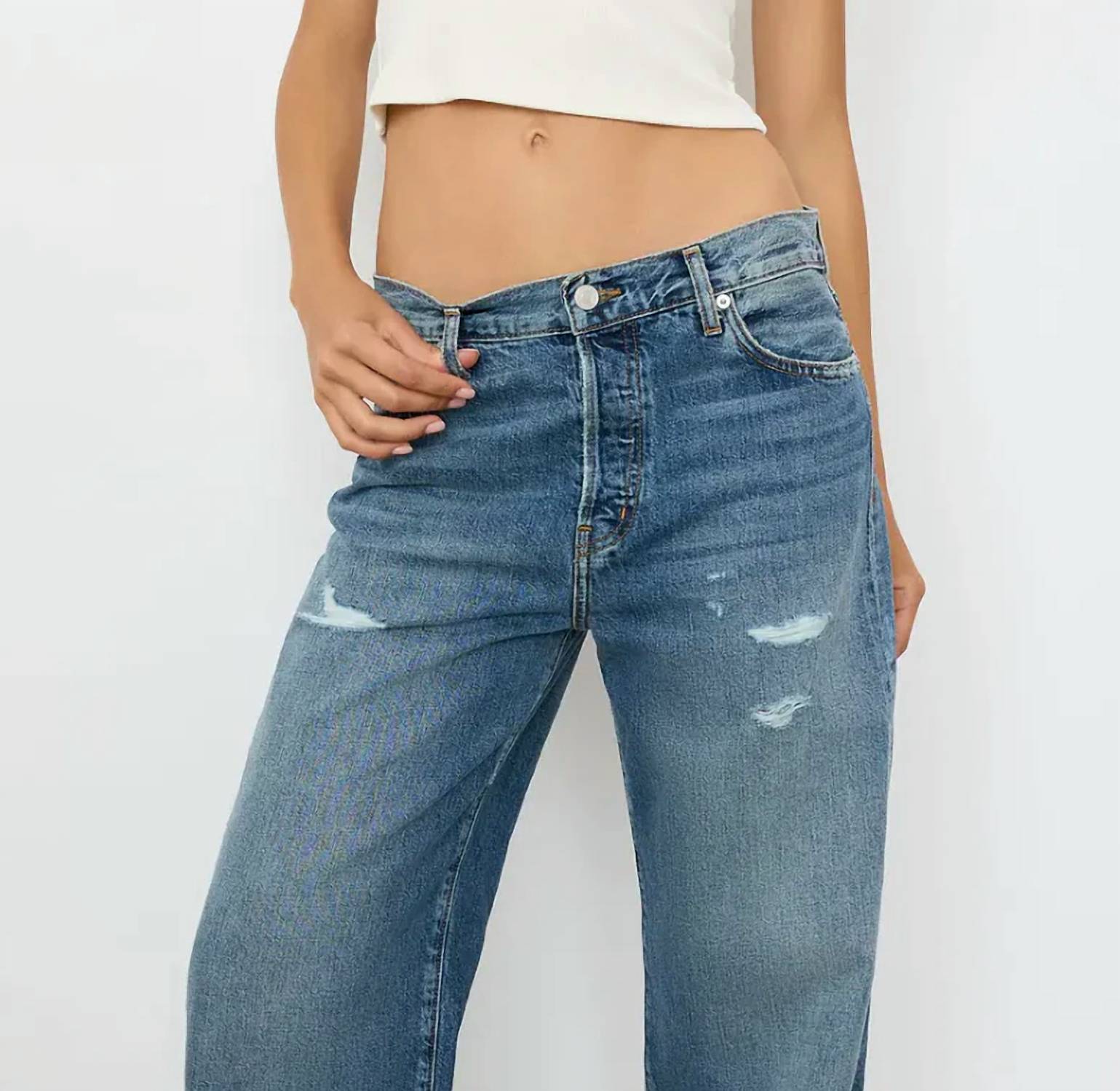 Eterne - Saint Boyfriend Denim Jeans