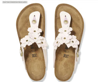 Birkenstock - Women's Gizeh Flower Sandals