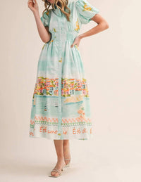 &Merci - Vista Belle Midi Dress