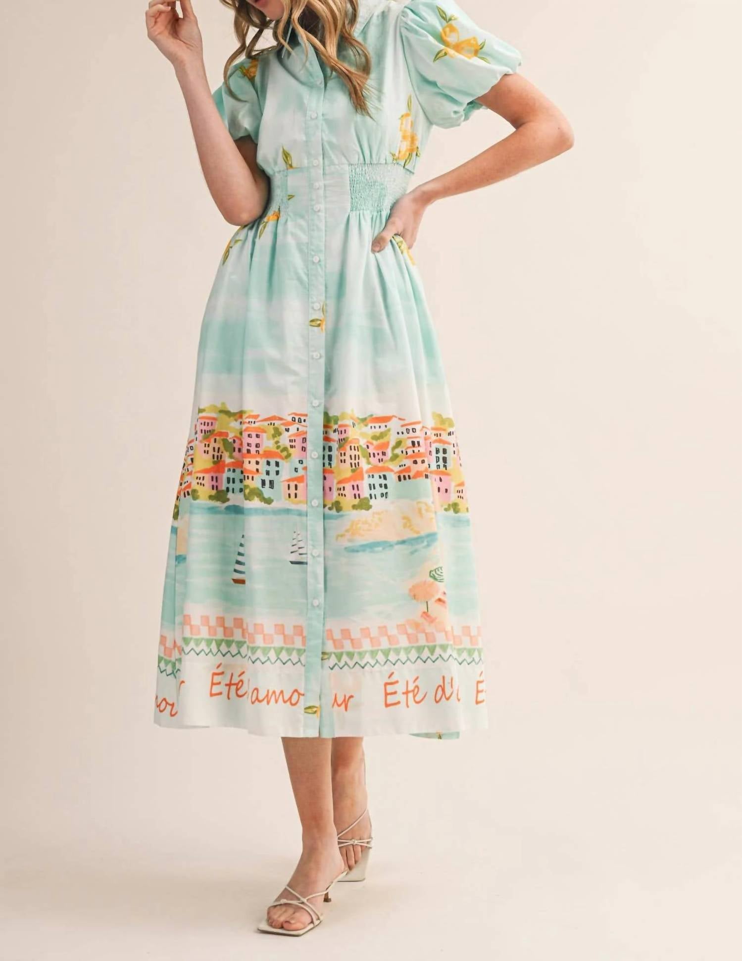 &Merci - Vista Belle Midi Dress
