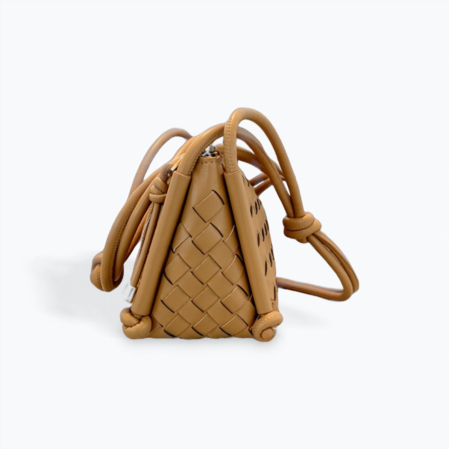 Cejon - WOVEN TRAPEZOID SHOULDER CROSSBODY BAG