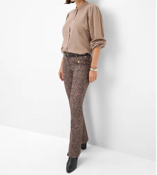 Brax - Shakira Leo Print Pant