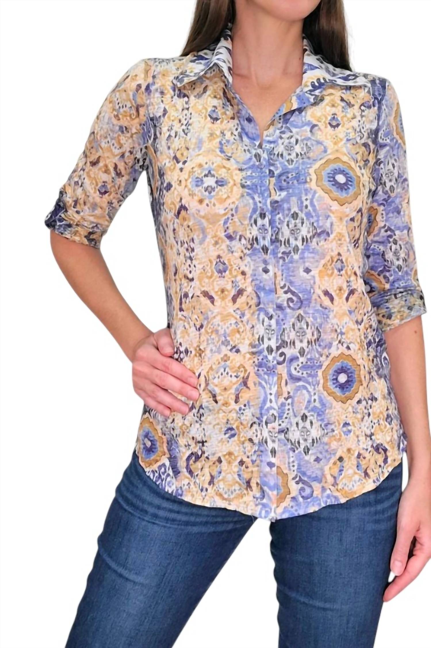 David Cline - Crushed Peri Shirt