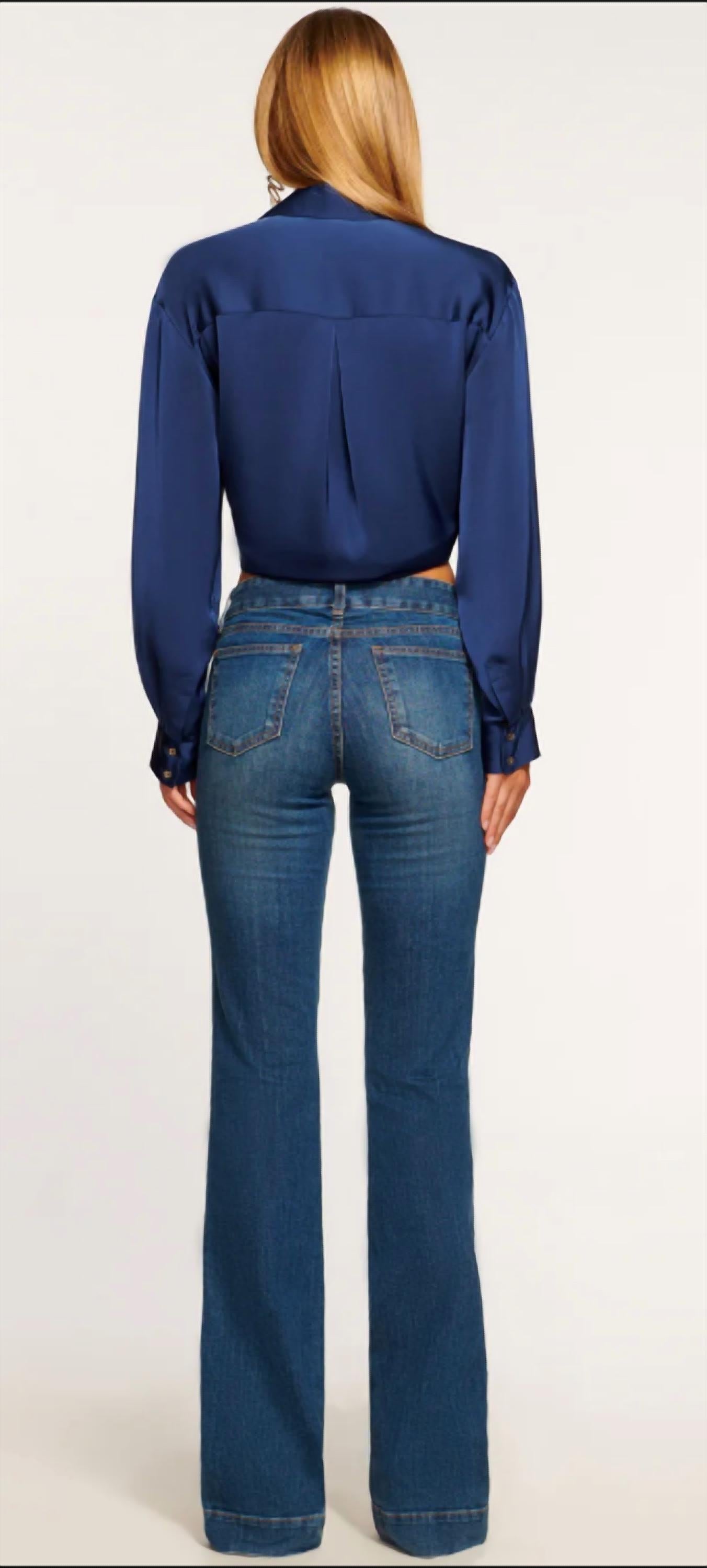 Ramy Brook - Kyle Low Rise Flare Jean