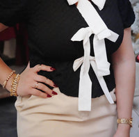 Blu Pepper - Bow Detail Top