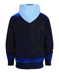 Salvatore Ferragamo - Men's Ombre Leopard Print Hoodie