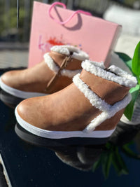 Mars Sky Shoes - Kids Crazy Kicks Furry Winter Booties
