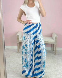 America & Beyond - Women's Marina Striped Pants