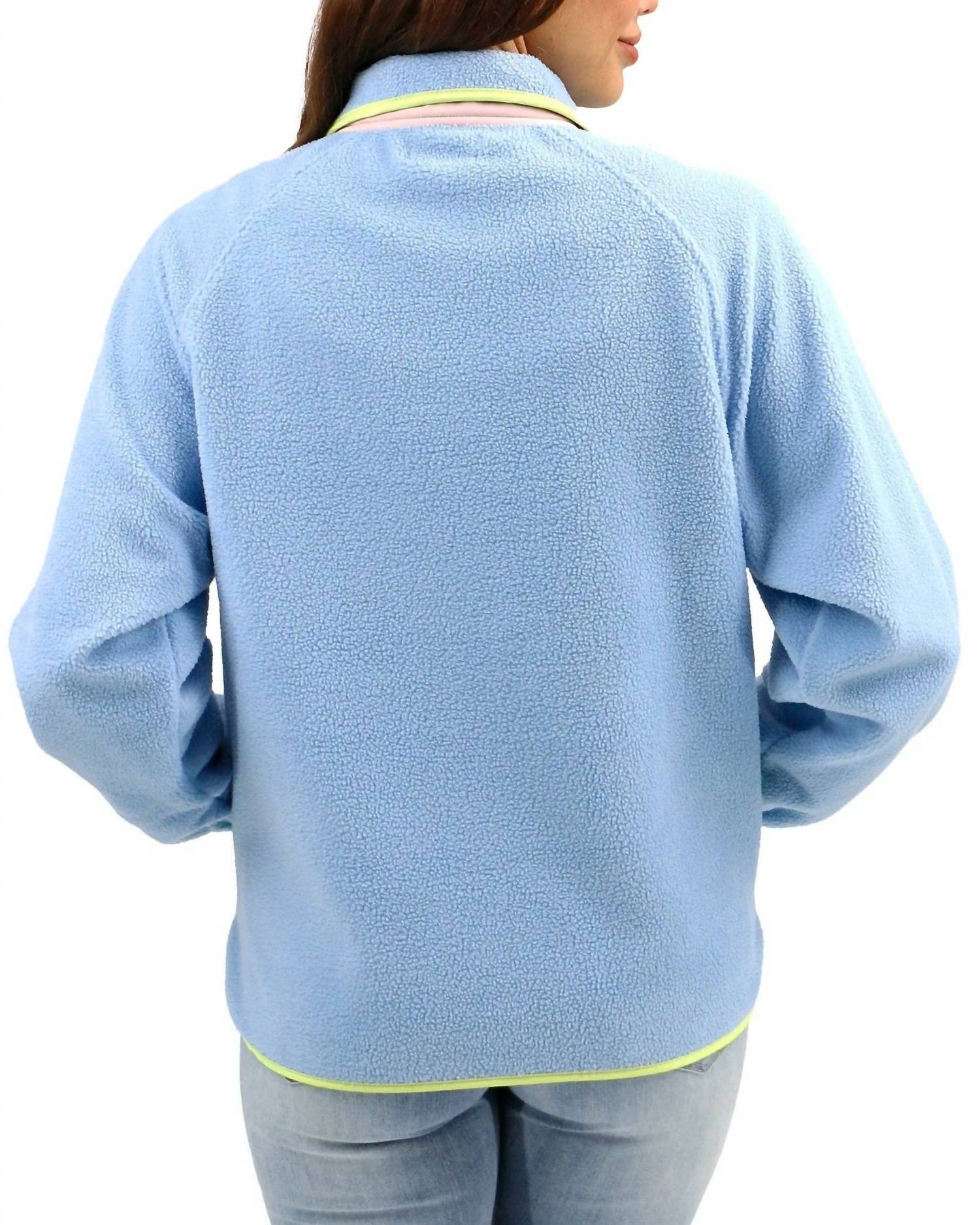 Grace And Lace - Colorblock Fleece Jacket