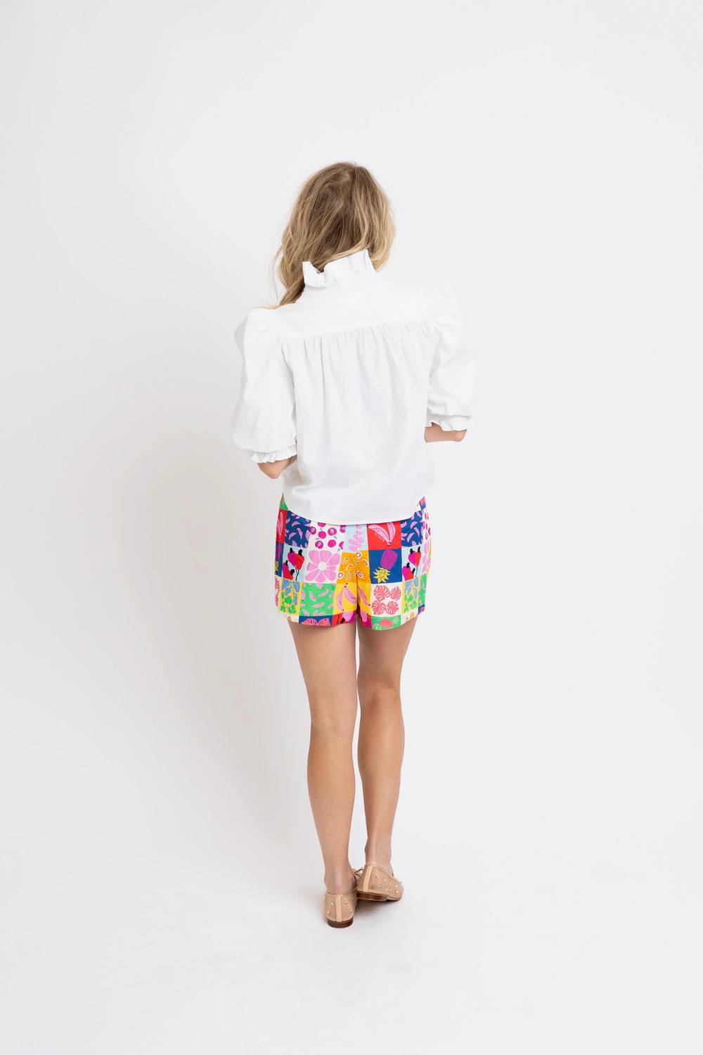 Karlie - Fruit Quilt Wrap Skort