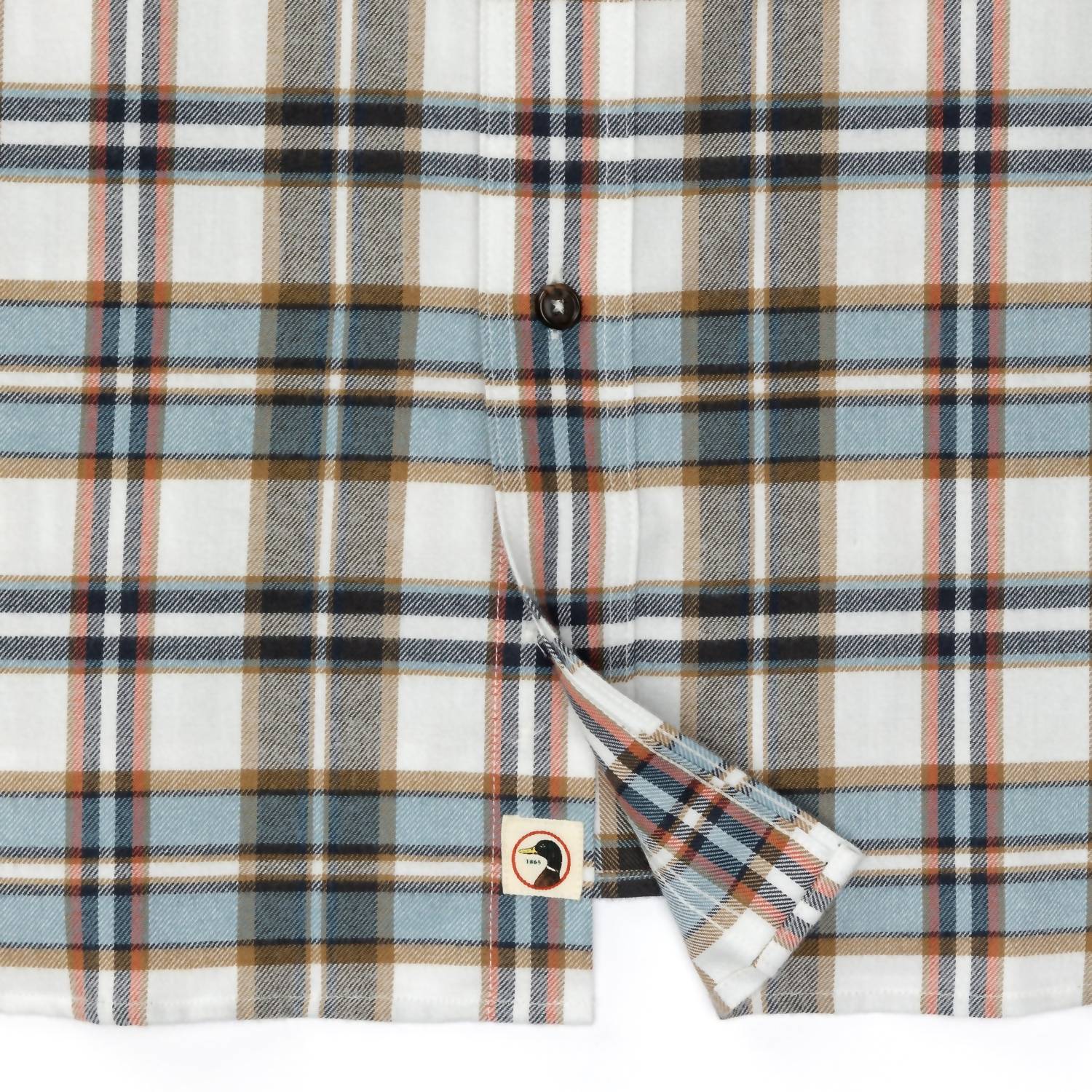 Duck Head - Cotton Flannel Plaid Long Sleeve Shirt