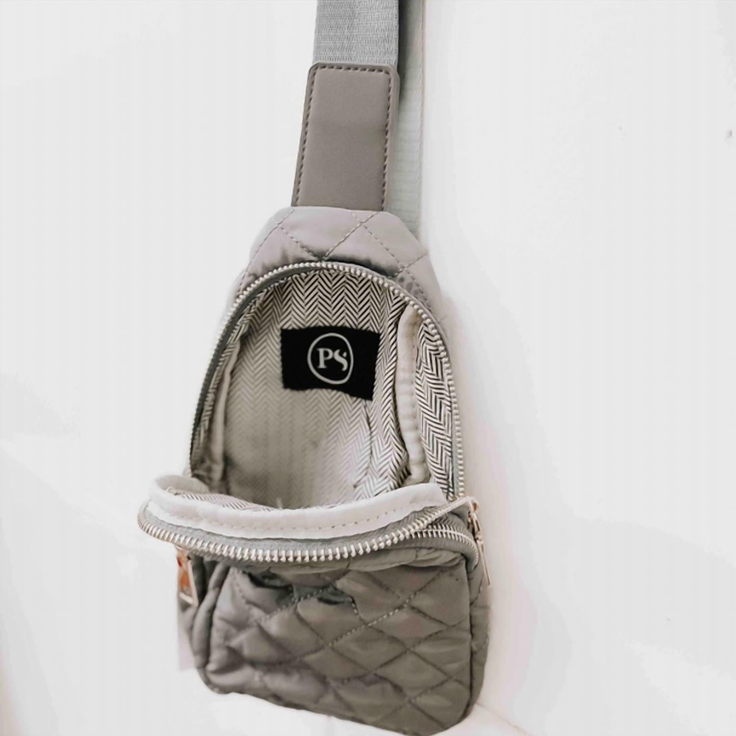 Pretty Simple - Women's Quilted Puffer Puffy Sling Bag