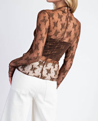 Ee:Some - Lace Layering Tee