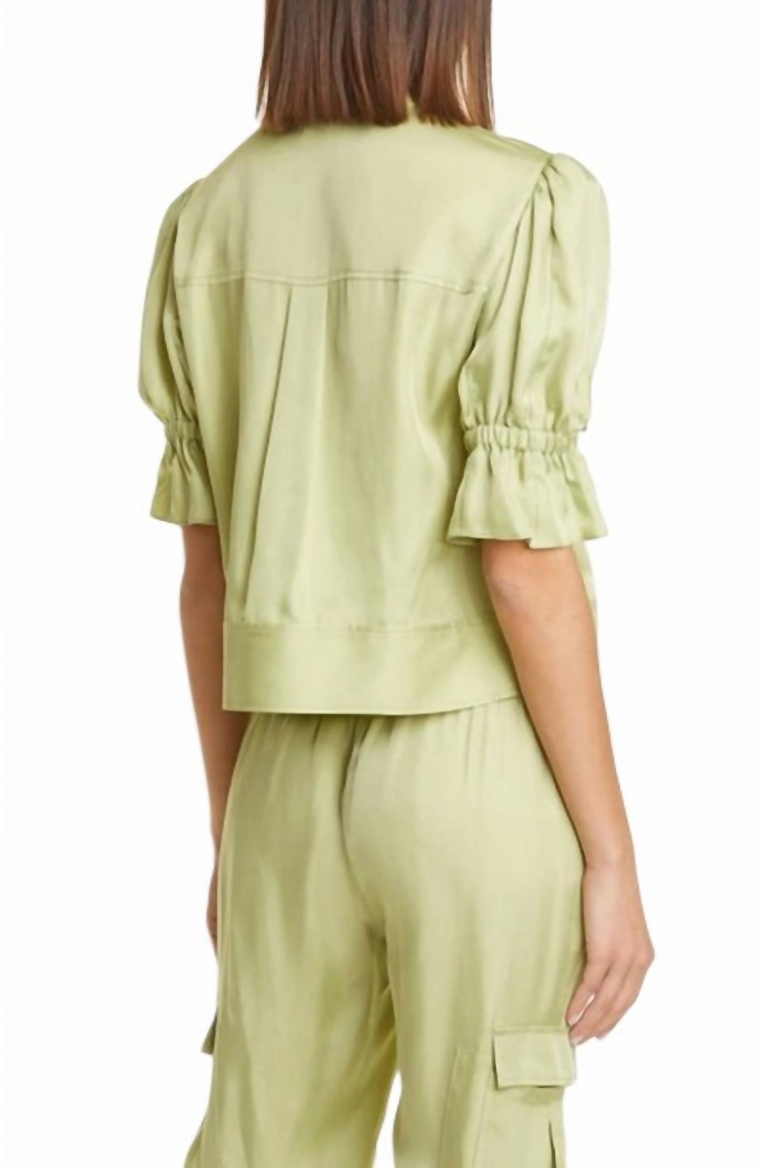 Cinq A Sept - Holly Ruffle Sleeve Jacket