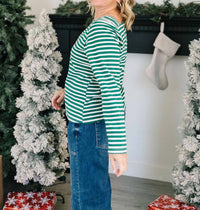 Polagram - Paris Stripe Top