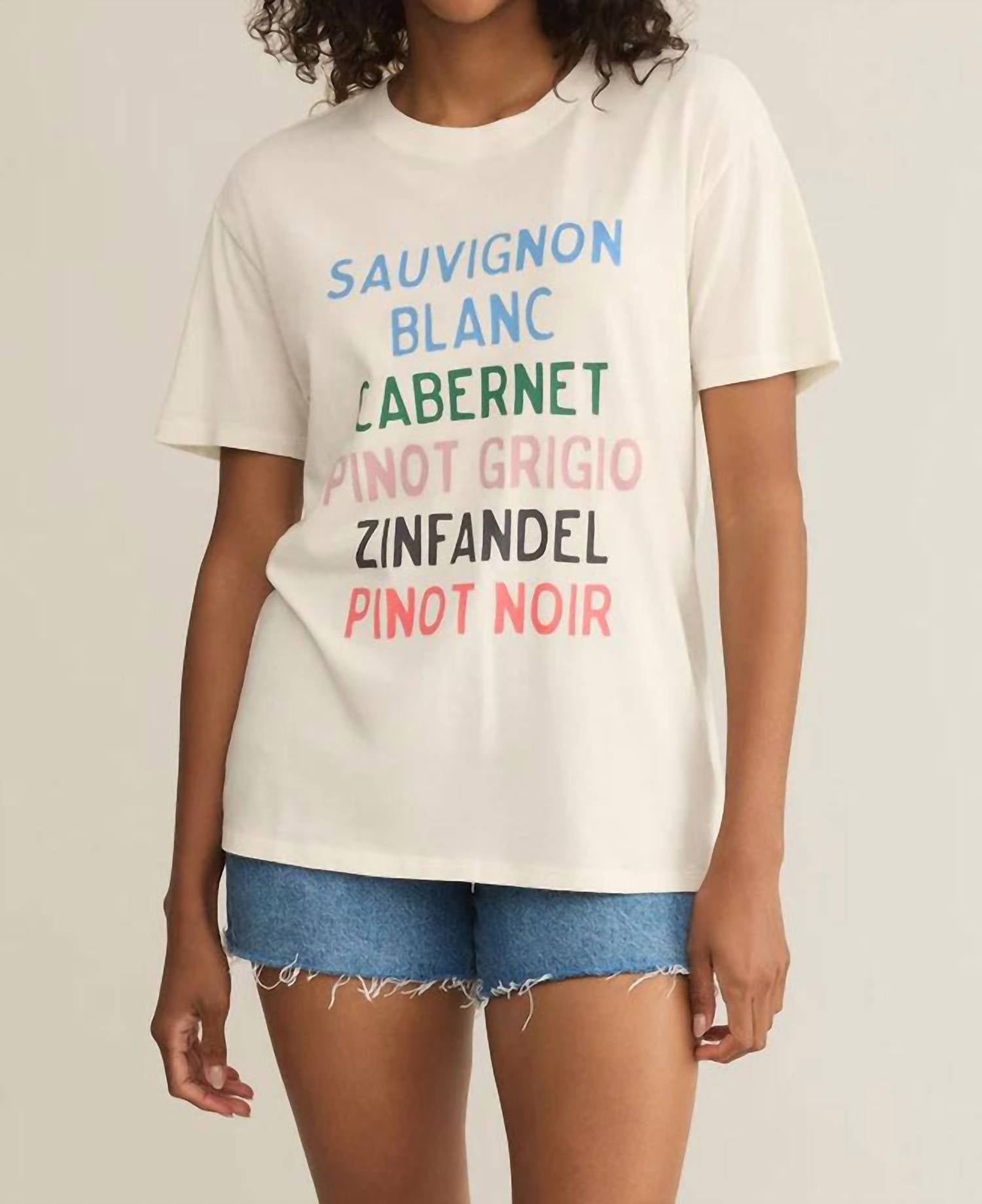 Z Supply - Vino Boyfriend Tee Top