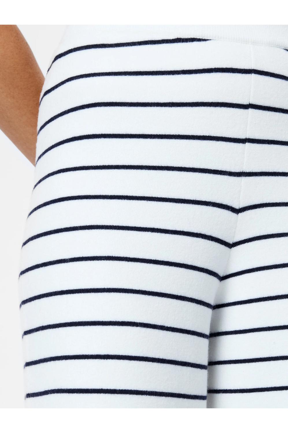 French Connection - Marley Knit Striped Wide Leg Pants