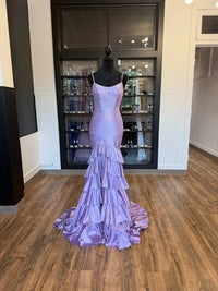 Sherri Hill - Women's Ruffle Embellished Skirt Dress