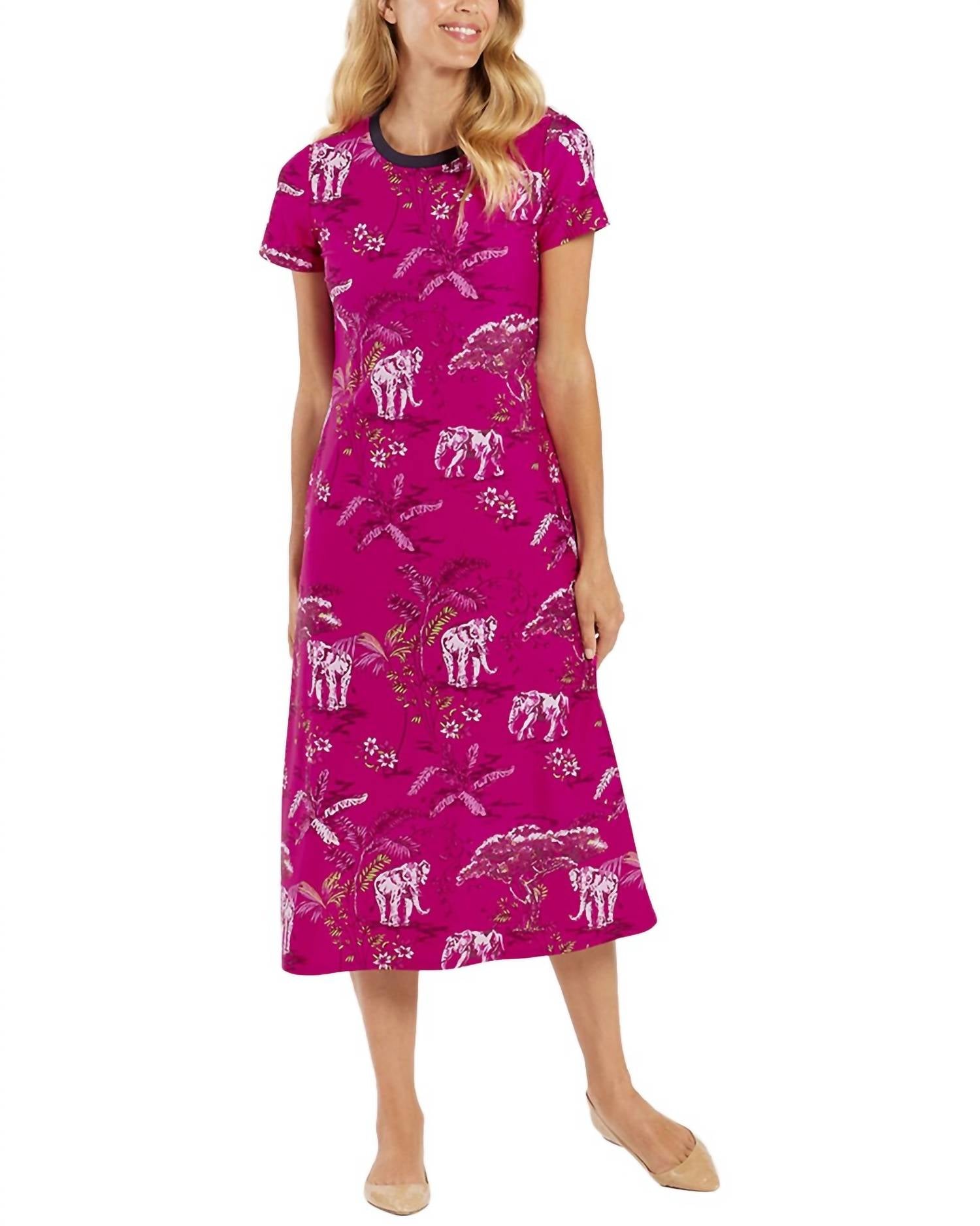 Jude Connally - Alexandra T-shirt Midi Dress