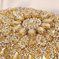 Ramla - Women's Infinity Gemstone Evening Clutch