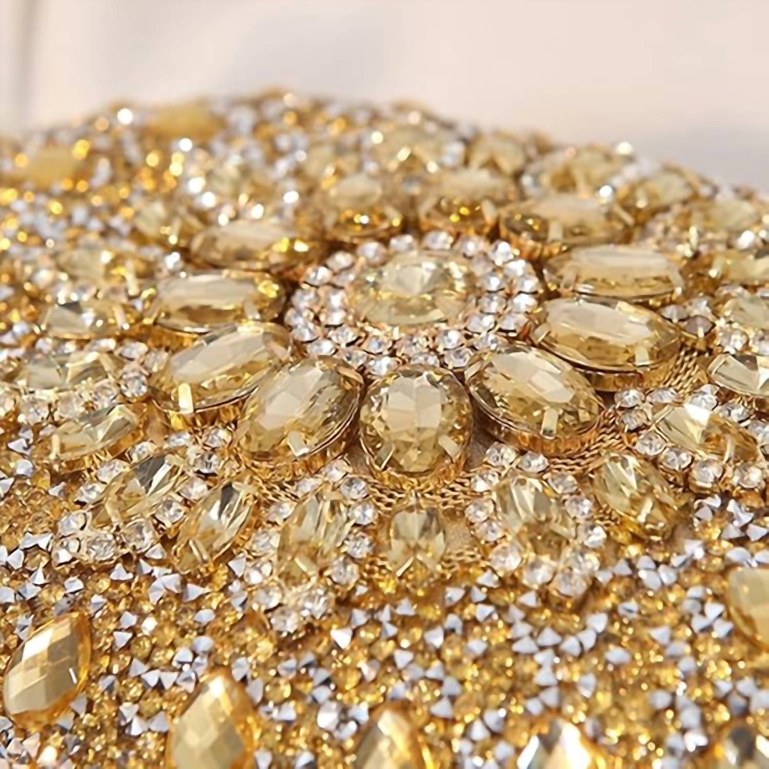 Ramla - Women's Infinity Gemstone Evening Clutch