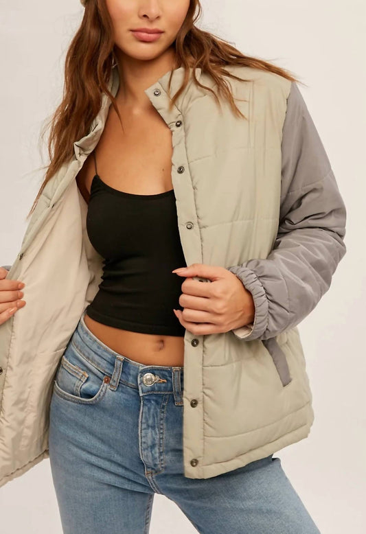 REVERSIBLE PUFFER JACKET