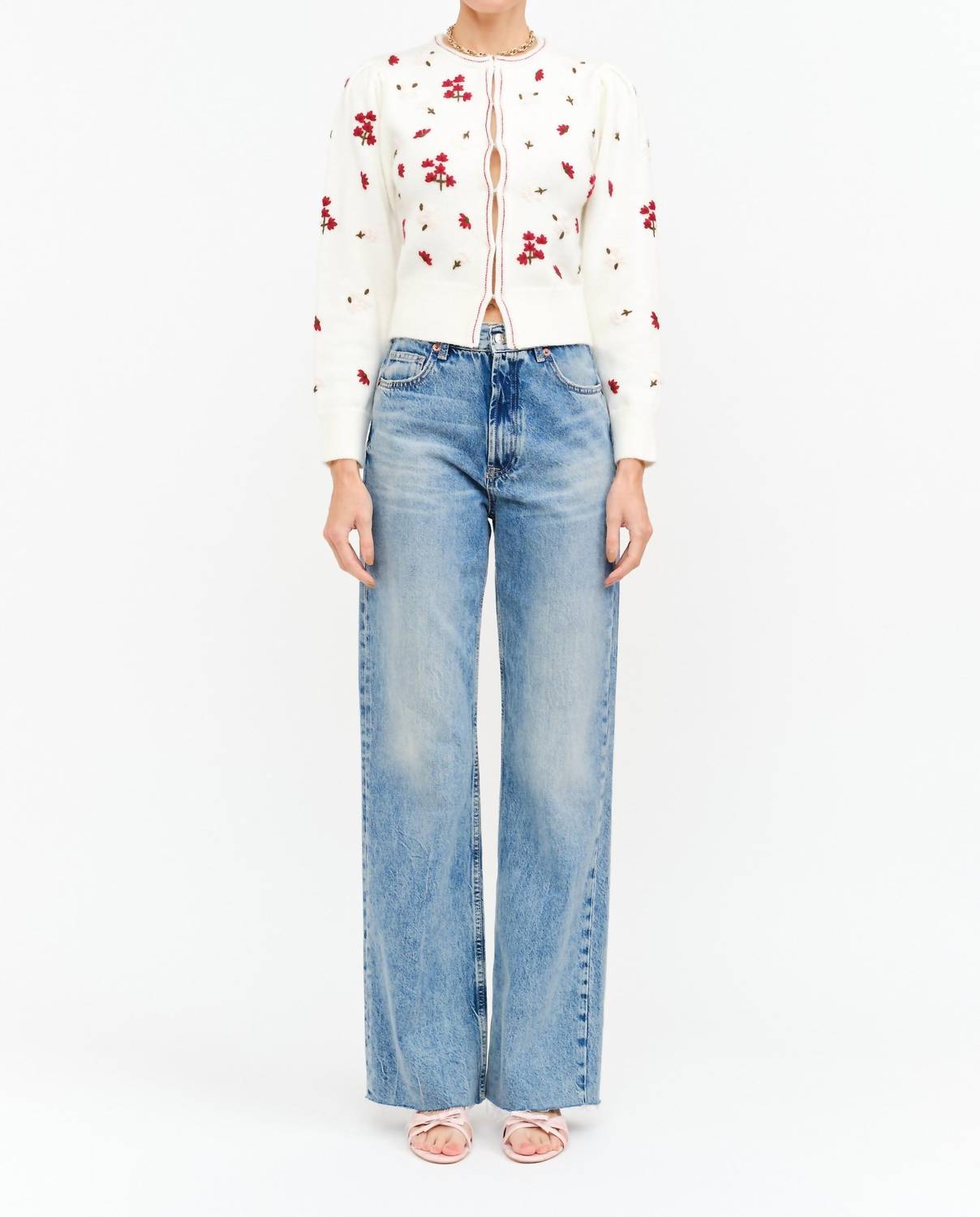Sofie The Label - Floral Knit Cardigan