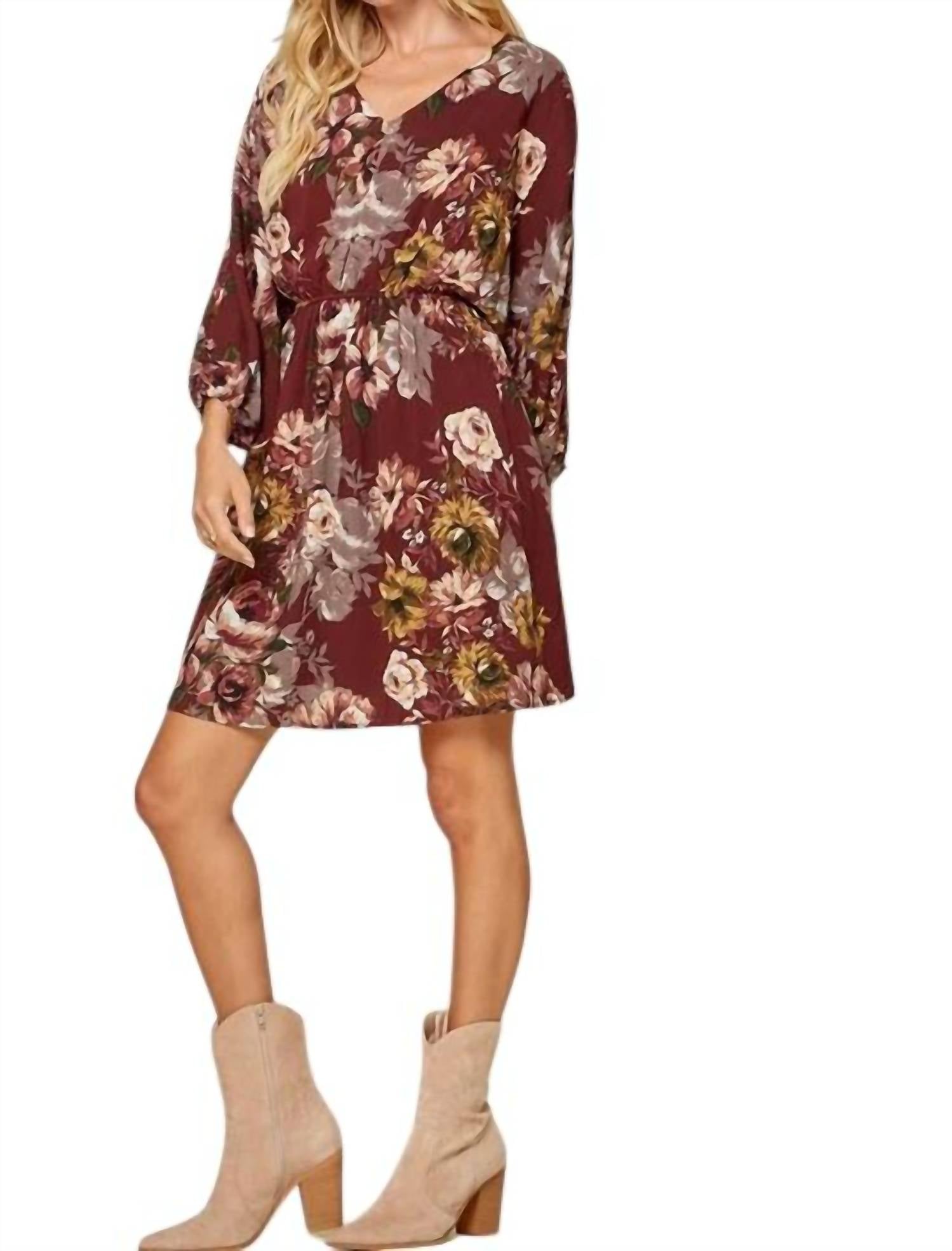 Andree By Unit - Made For You Floral Dress
