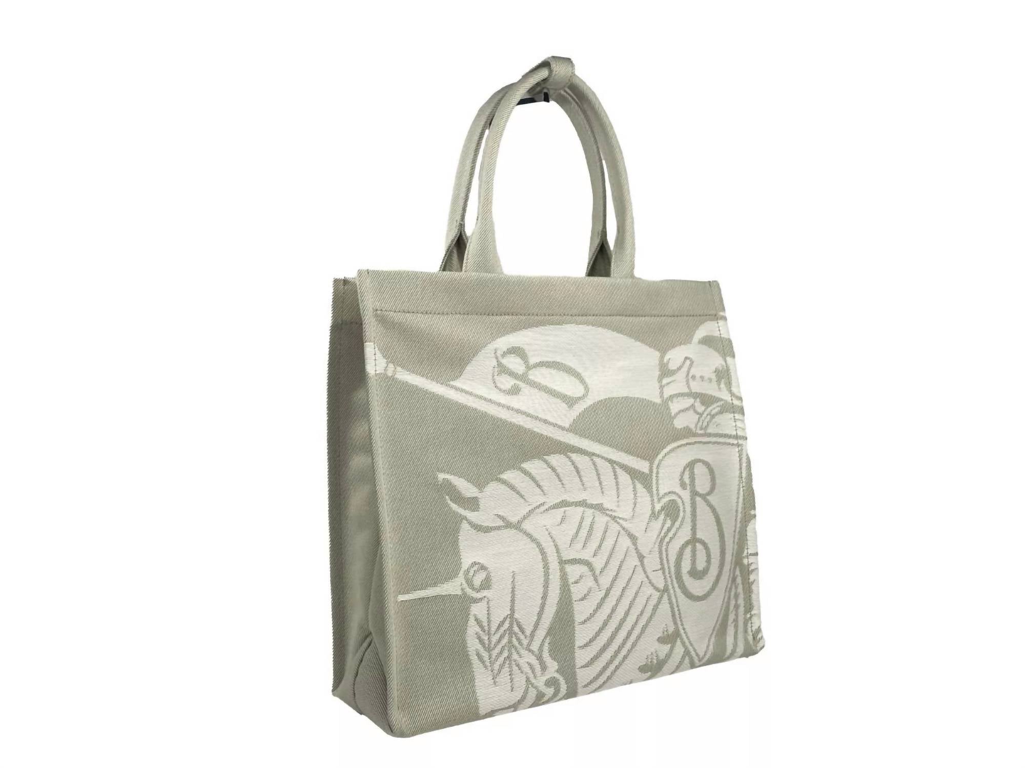 Burberry - Women's Ekd Canvas With Coin Pouch Tote Bag With Coin Pouch
