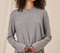 The Great. - Long Sleeve Crop Tee