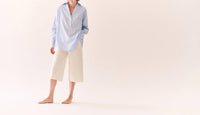 Kulson Emory Long Sleeve Shirt in blue - women's blouse - view 6