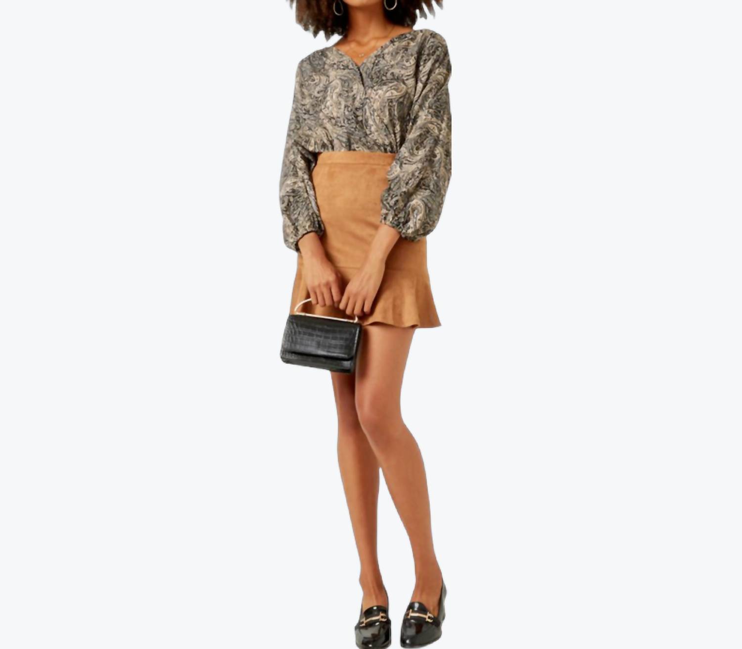 Hayden La - Emma Suede Skirt