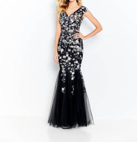 Cameron Blake - Tulle Trumpet Dress