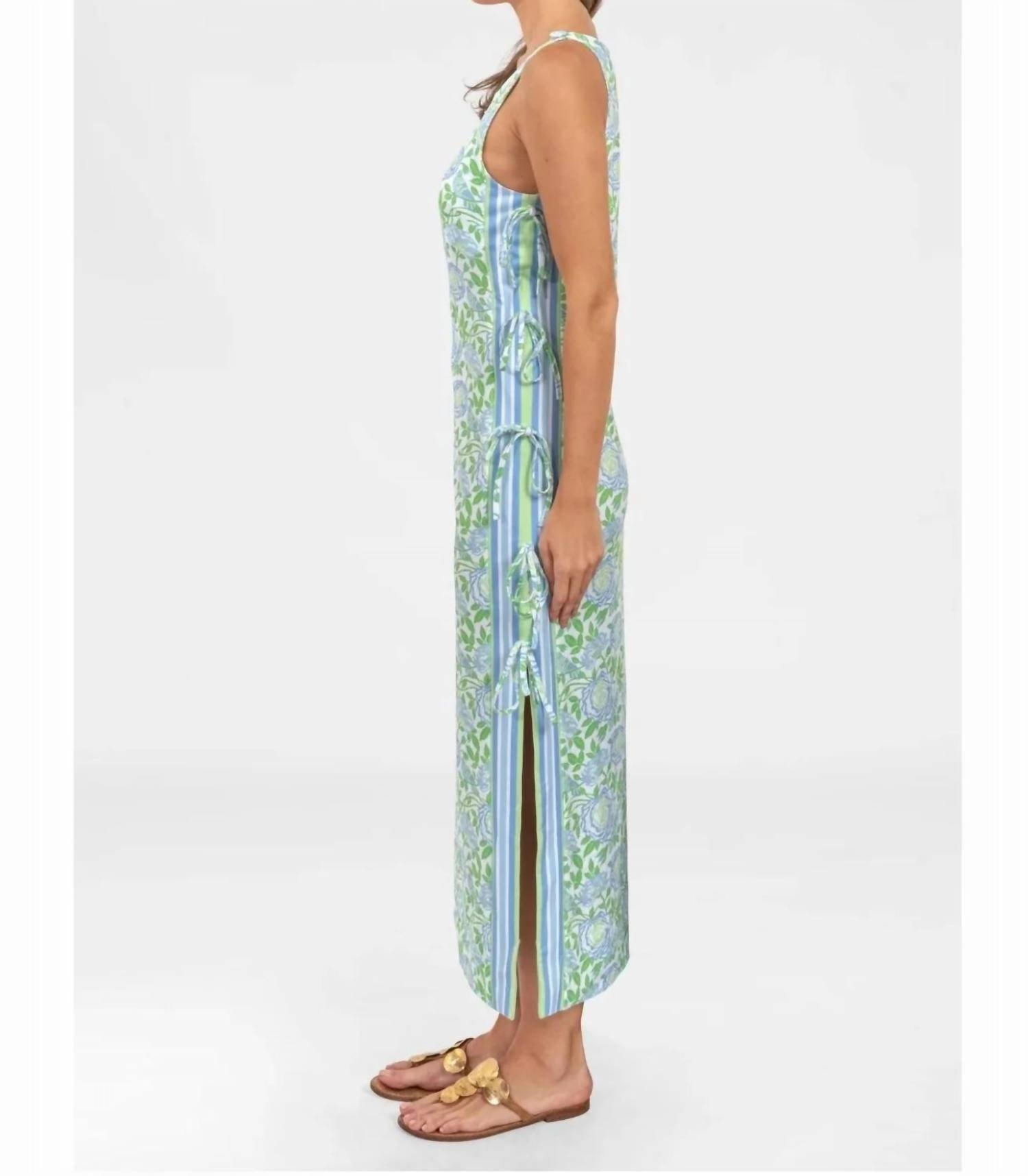 Gretchen Scott - Sleeveless Tie Maxi Dress