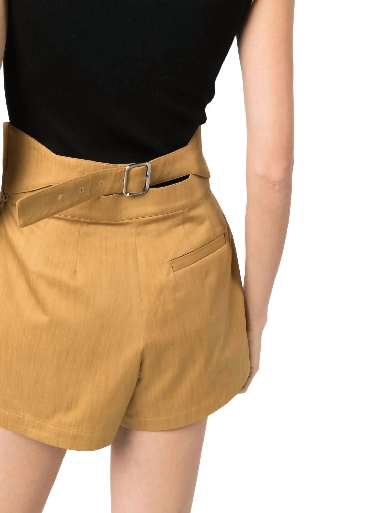 Salvatore Ferragamo - Women's High-waisted Tailored Shorts