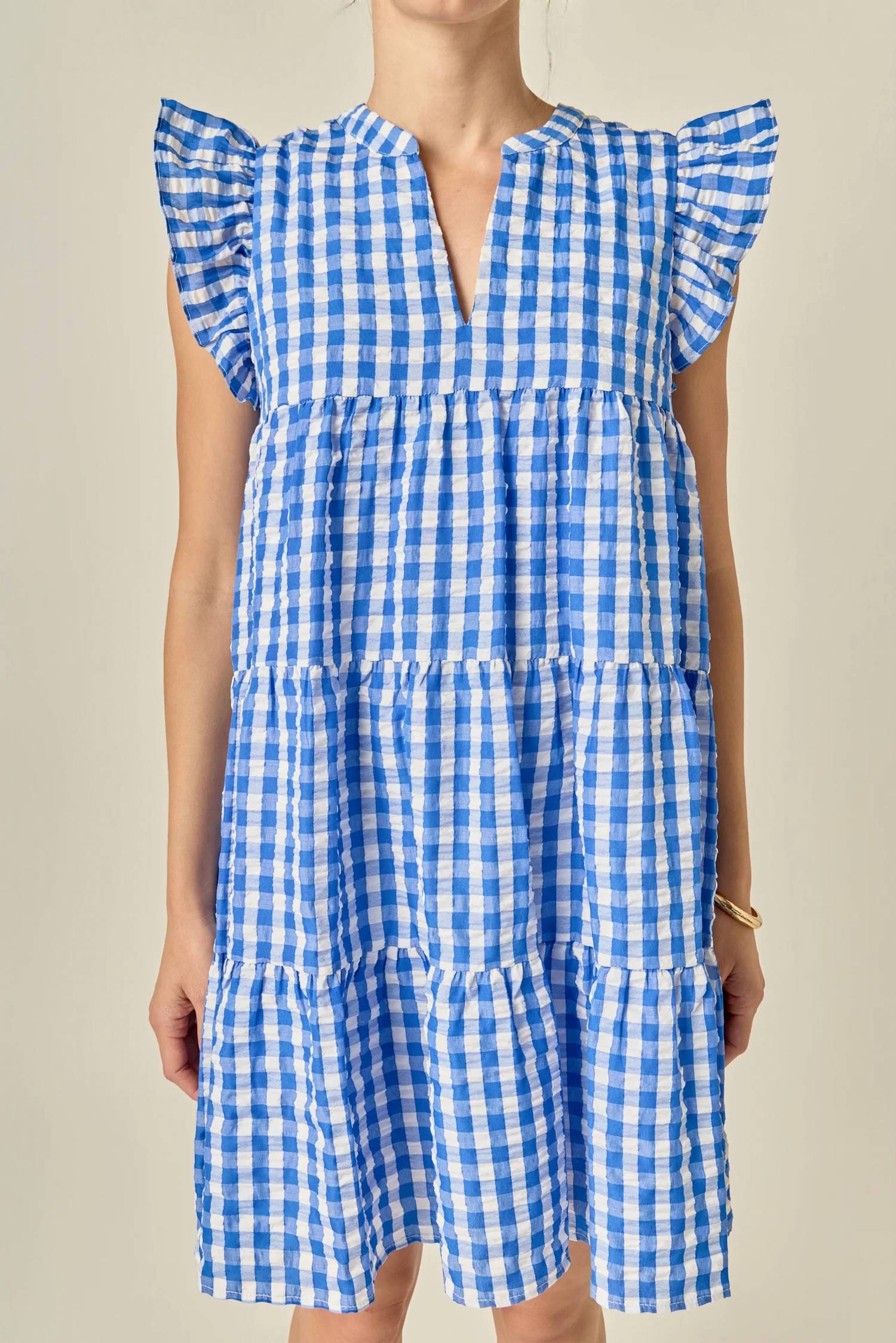 English Factory - Printed Babydoll Dress