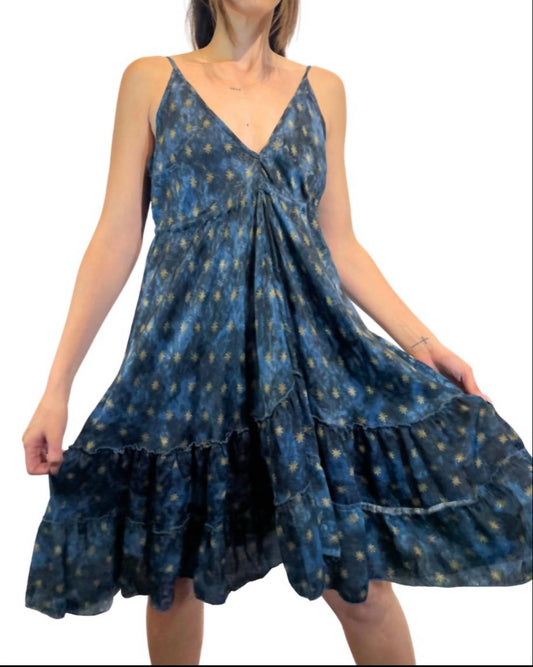 Paani - Spaghetti Strap Short Mini Dress