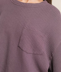 Free People - Dawson Pocket Thermal Sweater