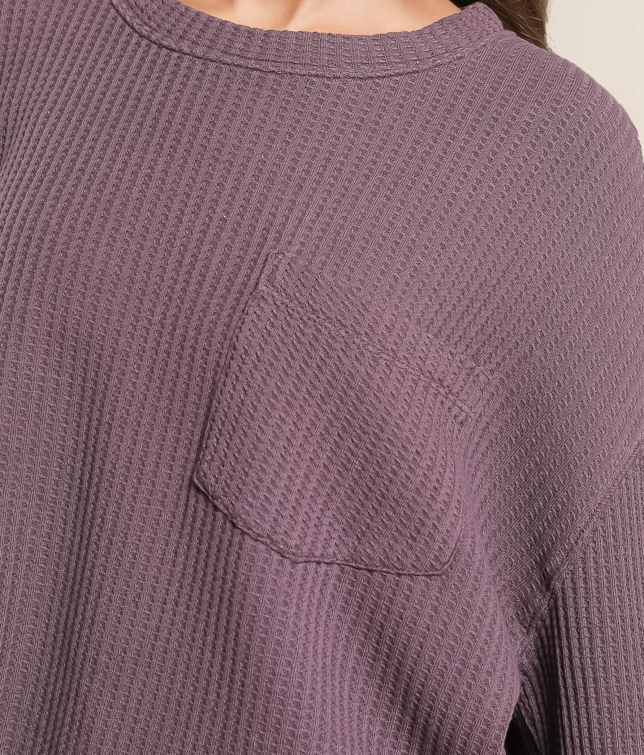 Free People - Dawson Pocket Thermal Sweater